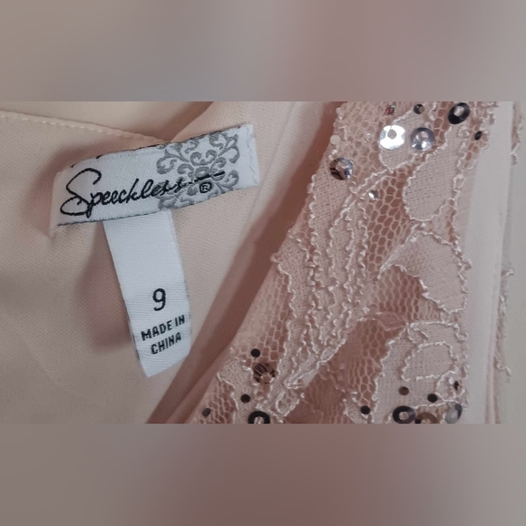 Speechless Light Pink, Seqin Dress. Juniors Size 9 - Picture 2 of 4